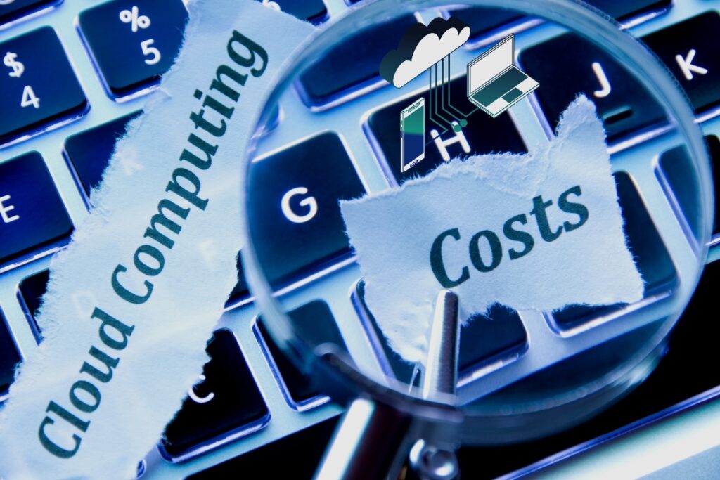 Cost and Efficiency of Cloud Computing